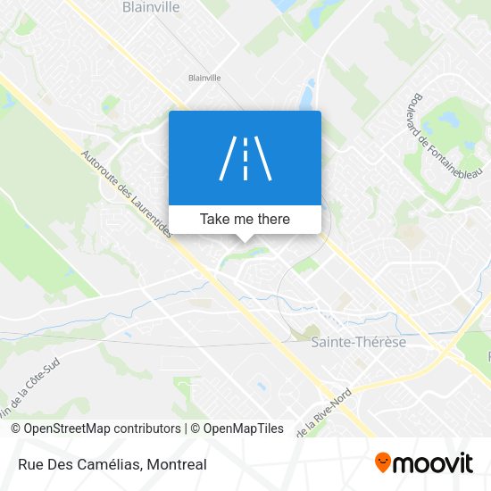 Rue Des Camélias map