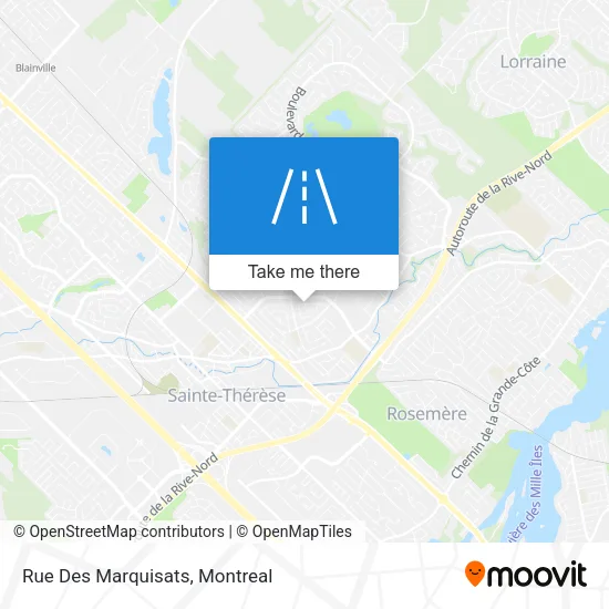 Rue Des Marquisats map