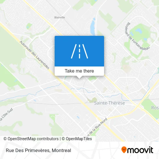 Rue Des Primevères map