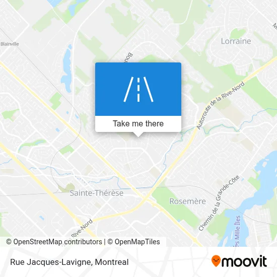 Rue Jacques-Lavigne map