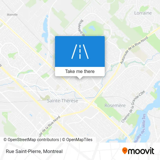 Rue Saint-Pierre map