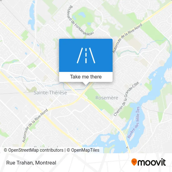 Rue Trahan map