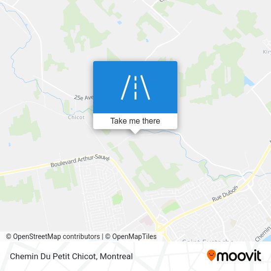 Chemin Du Petit Chicot map