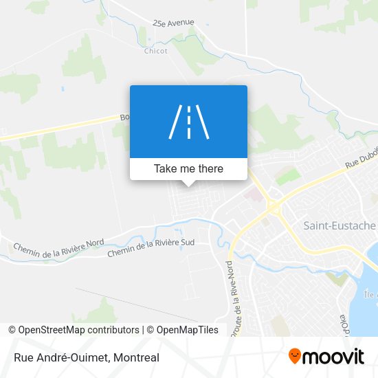 Rue André-Ouimet map
