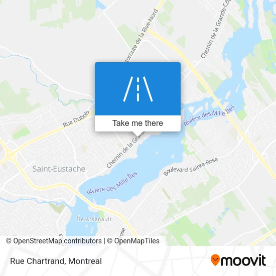 Rue Chartrand map