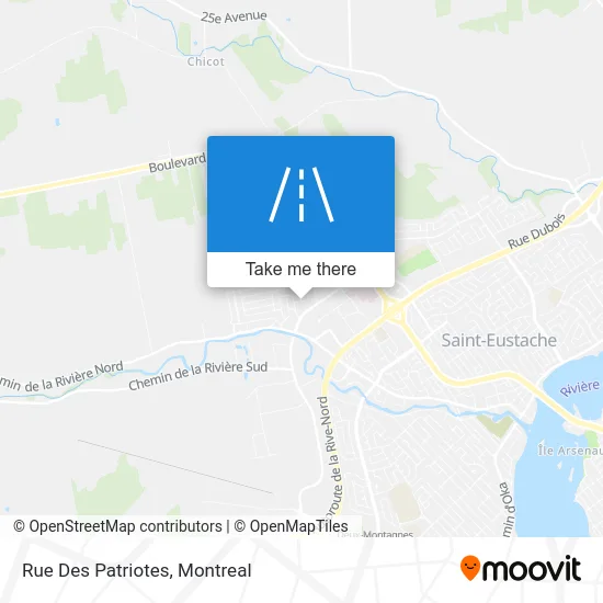 Rue Des Patriotes map