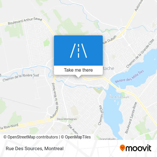 Rue Des Sources map