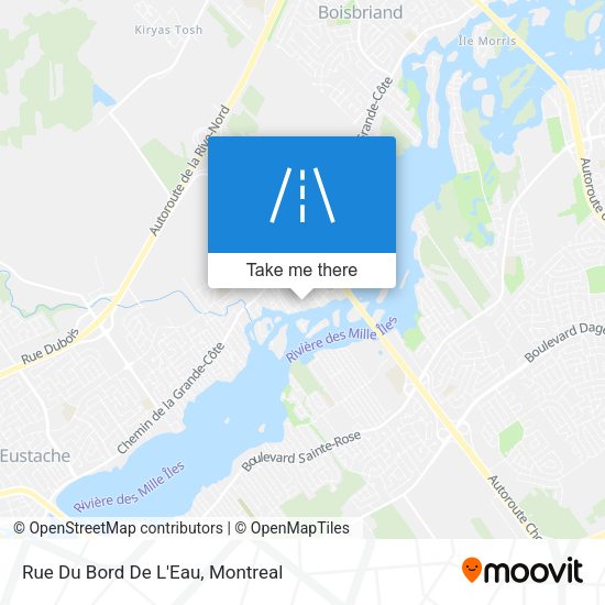 Rue Du Bord De L'Eau map