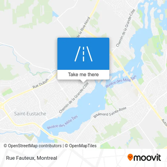 Rue Fauteux map