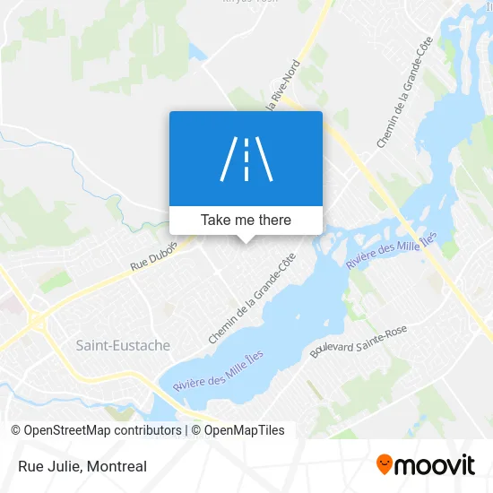 Rue Julie map