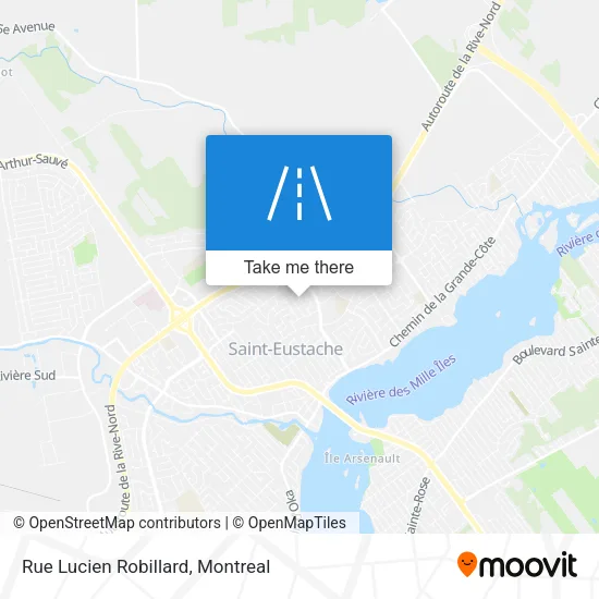 Rue Lucien Robillard map