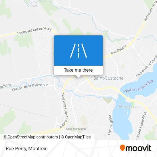 Rue Perry map