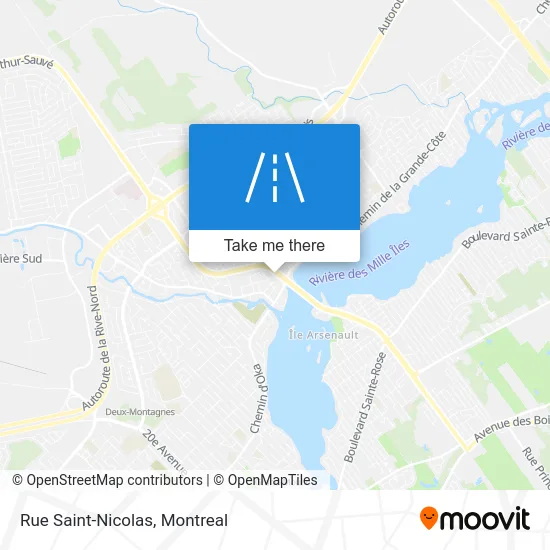 Rue Saint-Nicolas map