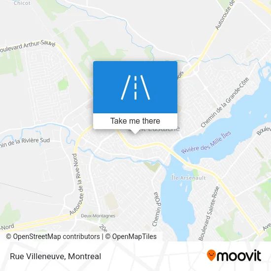Rue Villeneuve map