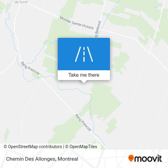 Chemin Des Allonges map