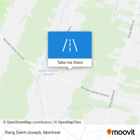 Rang Saint-Joseph map