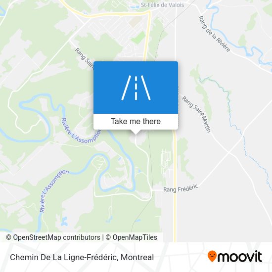 Chemin De La Ligne-Frédéric map