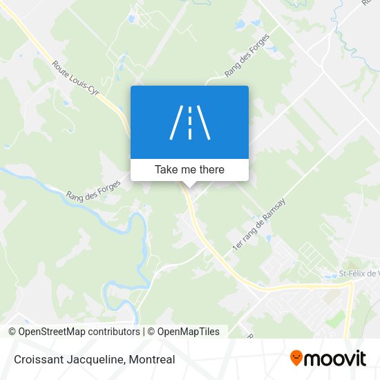 Croissant Jacqueline map