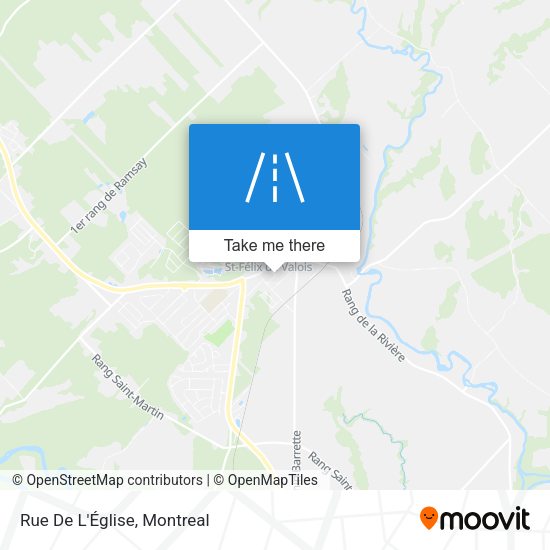 Rue De L'Église map