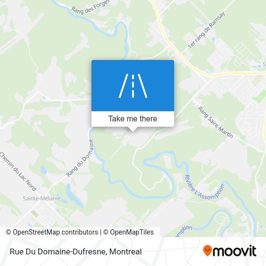 Rue Du Domaine-Dufresne map