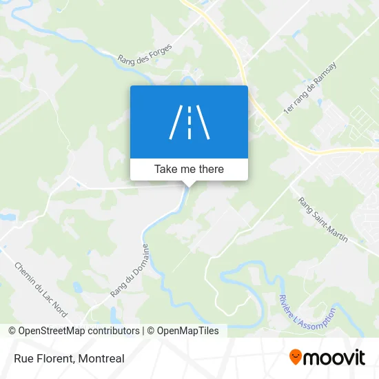 Rue Florent map