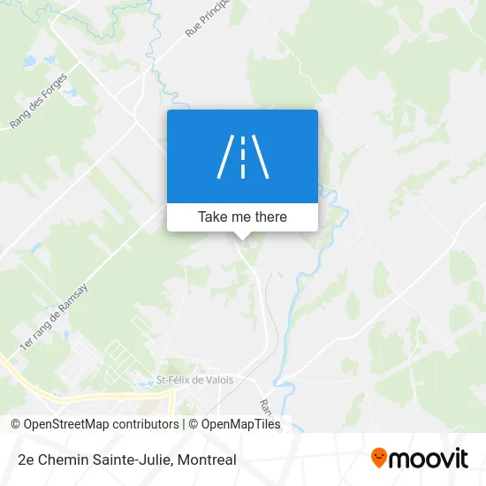 2e Chemin Sainte-Julie map