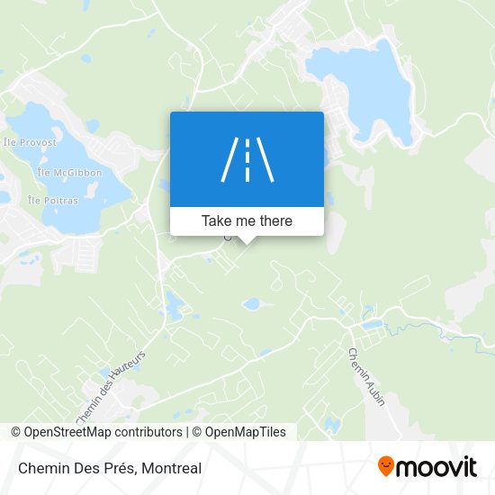 Chemin Des Prés map