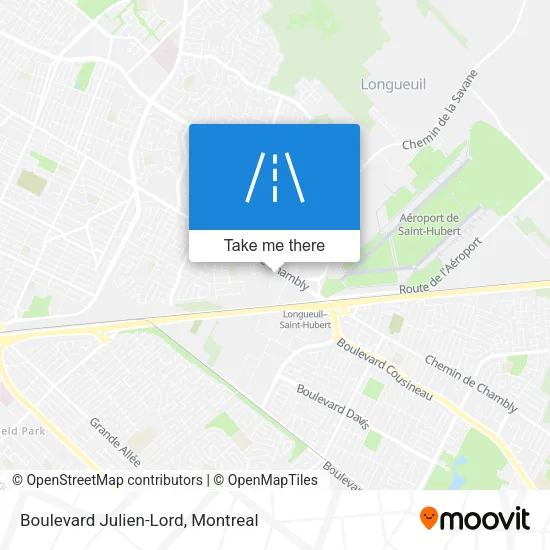 Boulevard Julien-Lord map