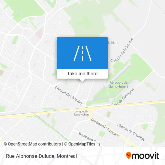 Rue Alphonse-Dulude map