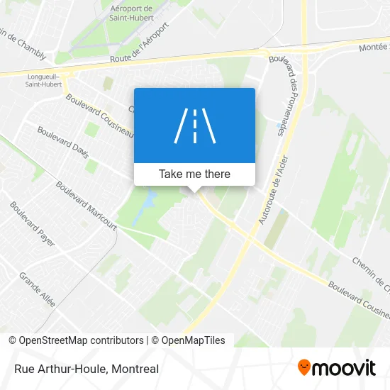 Rue Arthur-Houle map