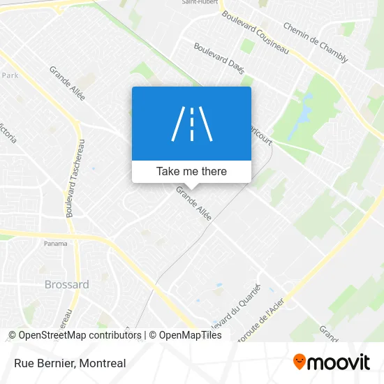 Rue Bernier map