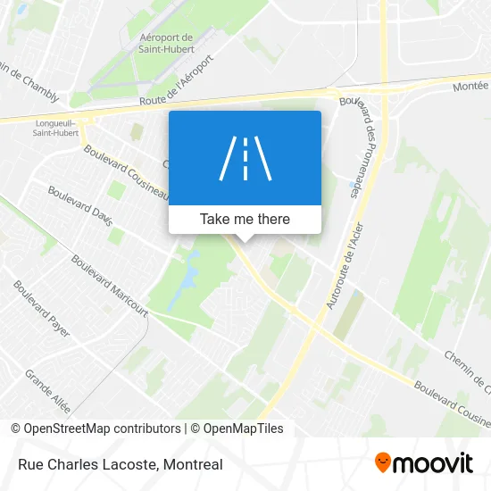 Rue Charles Lacoste map