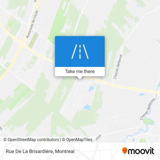 Rue De La Brisardière map