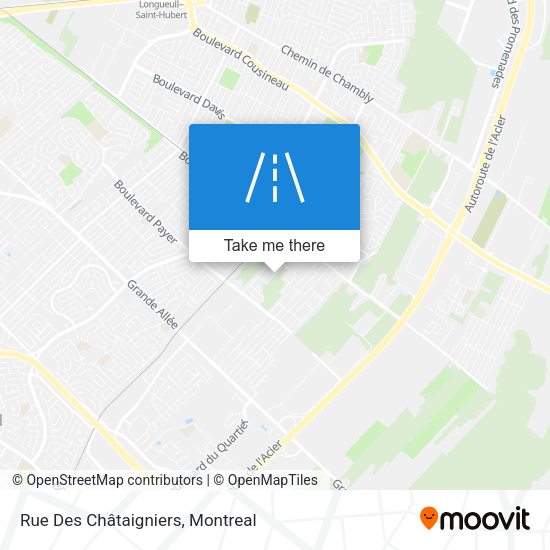 Rue Des Châtaigniers map