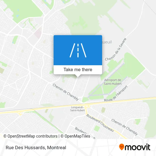 Rue Des Hussards map