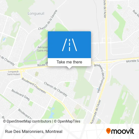 Rue Des Maronniers map