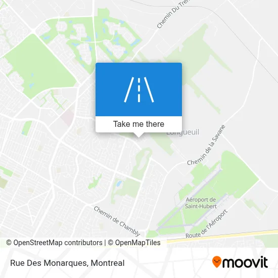 Rue Des Monarques map