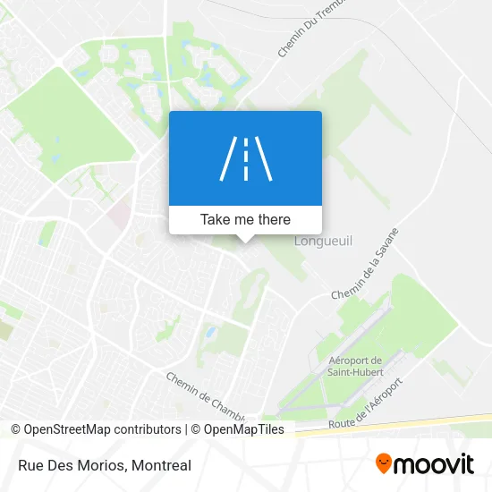 Rue Des Morios map