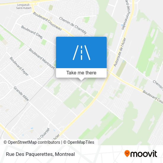 Rue Des Paquerettes map