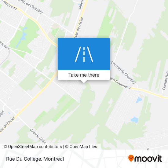 Rue Du Collège map