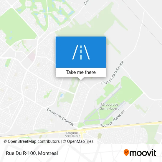 Rue Du R-100 map