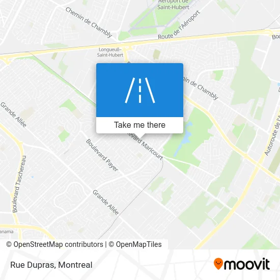 Rue Dupras map