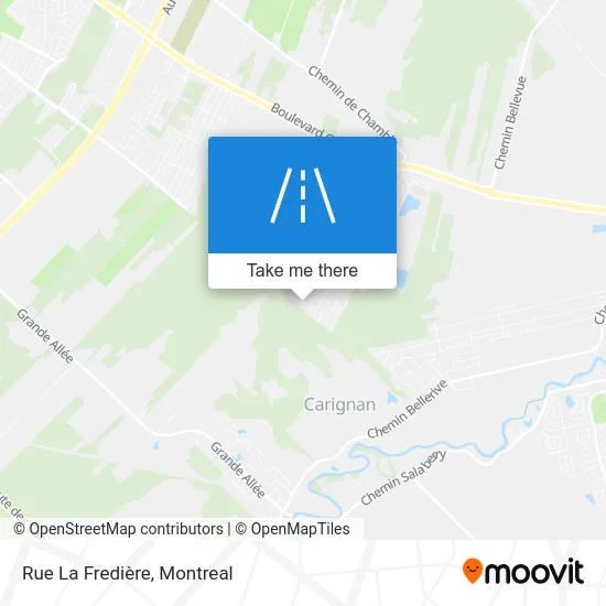Rue La Fredière map