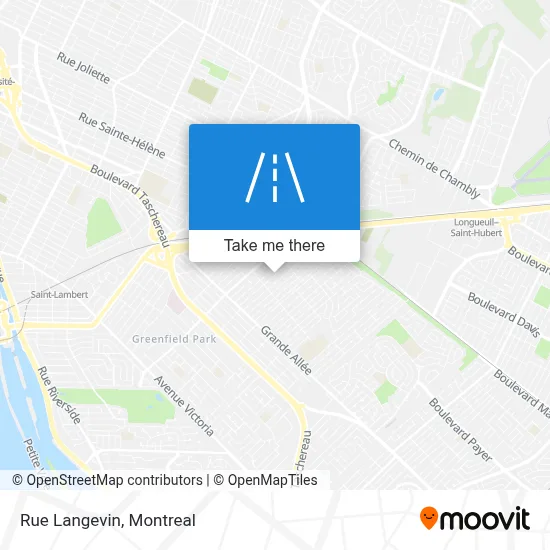 Rue Langevin map