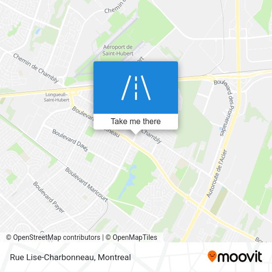 Rue Lise-Charbonneau map