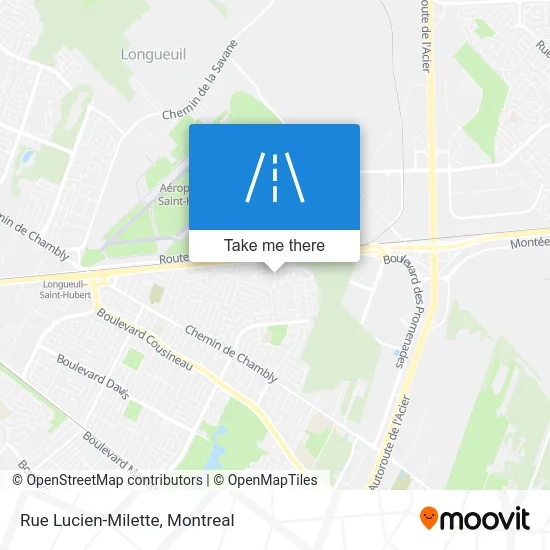 Rue Lucien-Milette map