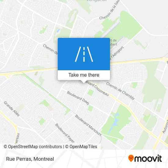 Rue Perras map
