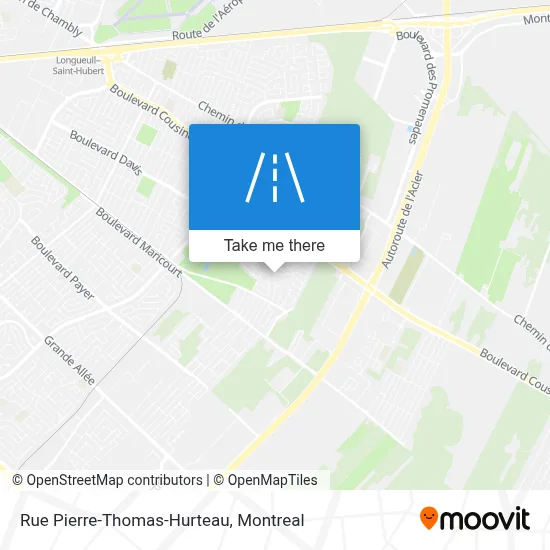 Rue Pierre-Thomas-Hurteau map