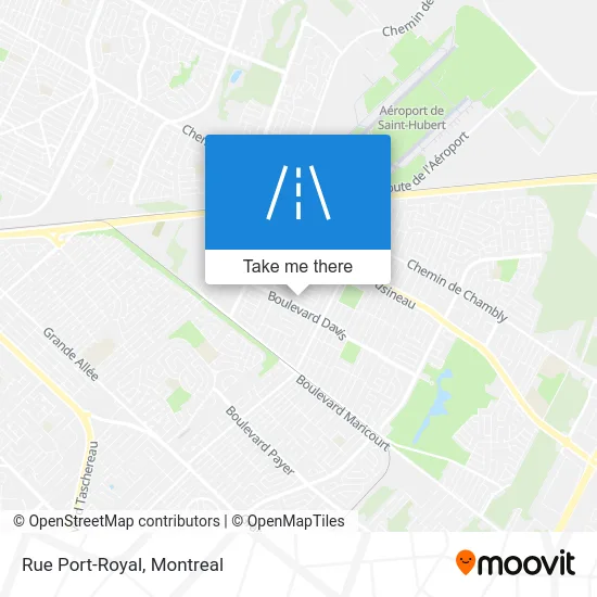 Rue Port-Royal map
