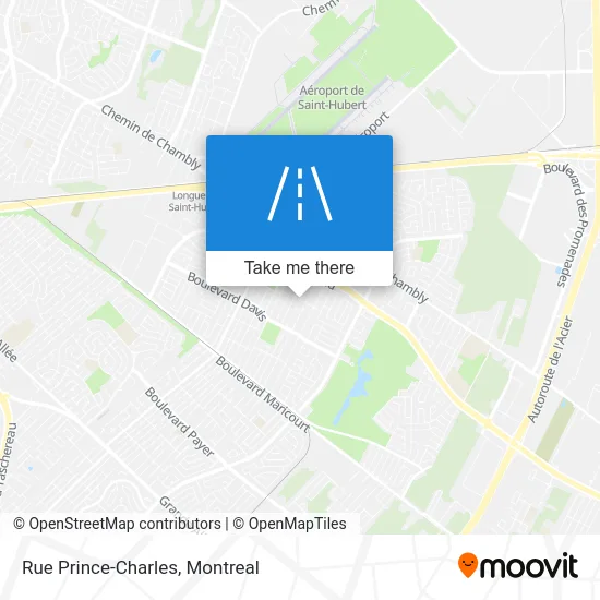Rue Prince-Charles map